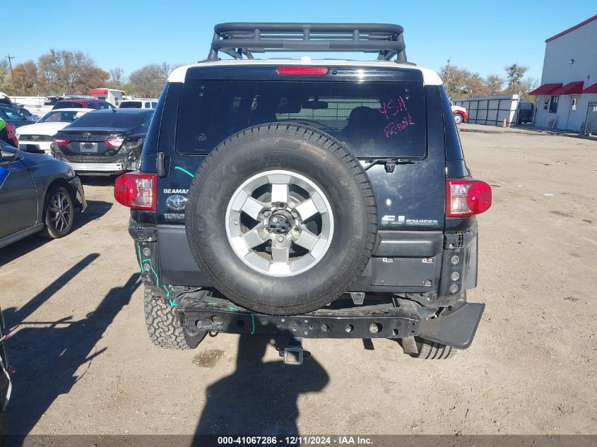 2011 Toyota Fj Cruiser VIN: JTEBU4BF3BK110131 Lot: 41067286