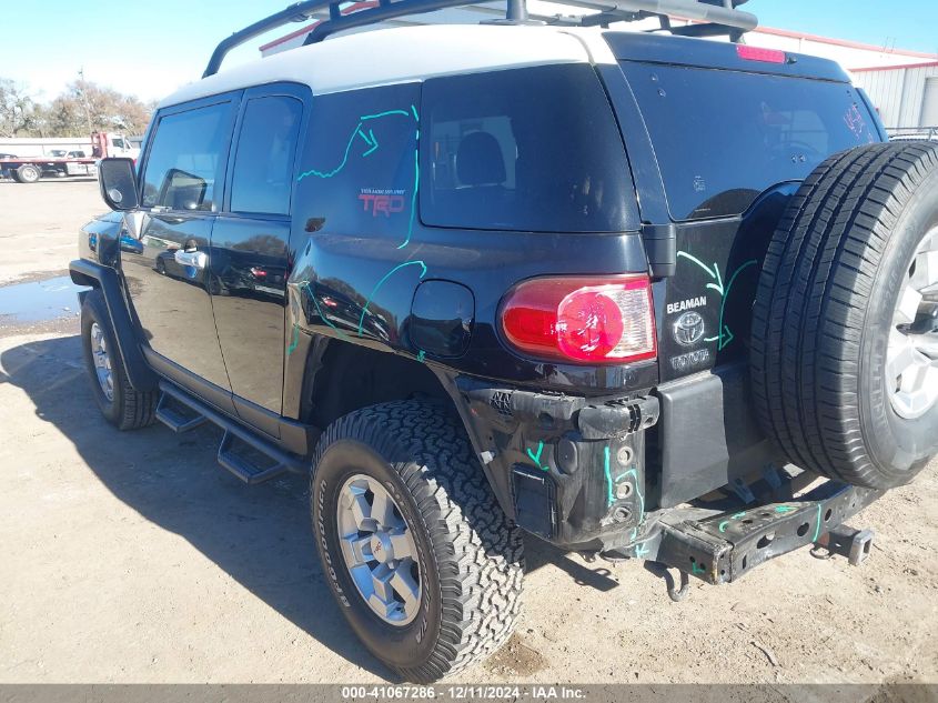 2011 Toyota Fj Cruiser VIN: JTEBU4BF3BK110131 Lot: 41067286