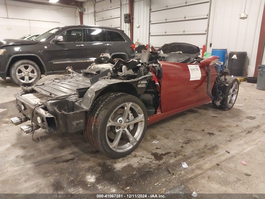 2013 CHEVROLET CORVETTE VIN: 1G1YW2DW6D5107101
