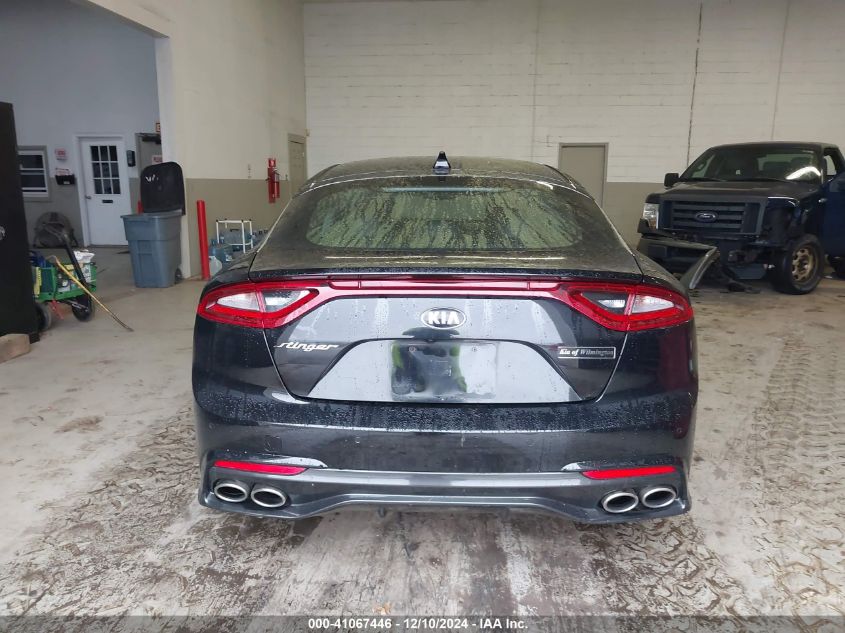 2018 Kia Stinger VIN: KNAE15LA2J6035509 Lot: 41067446