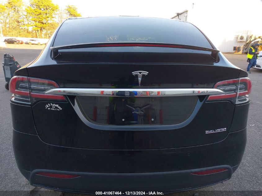 2020 Tesla Model X Performance Dual Motor All-Wheel Drive VIN: 5YJXCAE43LF233836 Lot: 41067464