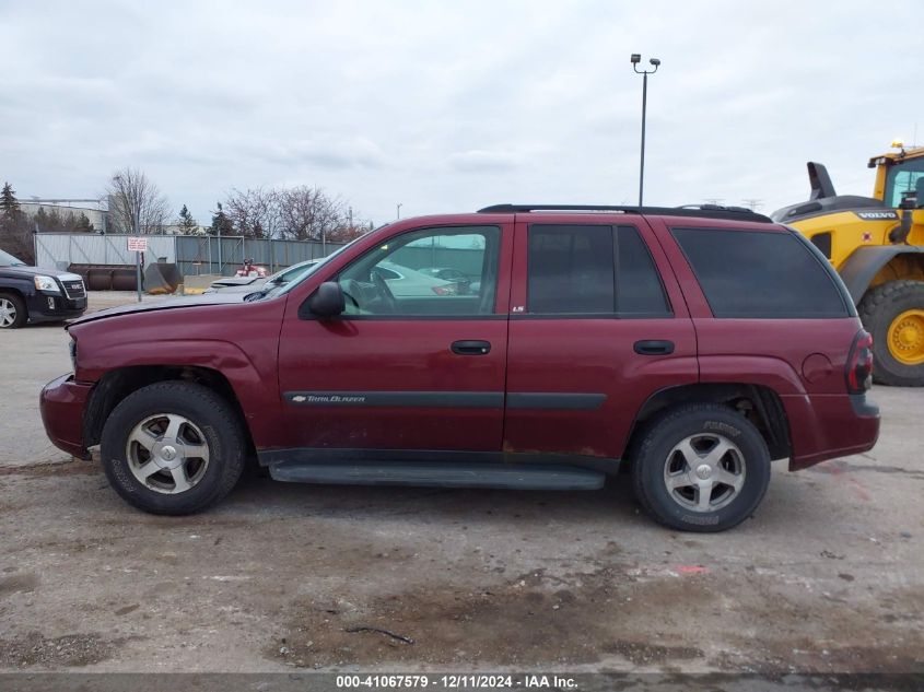 2004 Chevrolet Trailblazer Ls VIN: 1GNDT13S942343449 Lot: 41067579