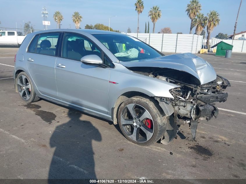 VIN 3VW4T7AU2HM072679 2017 VOLKSWAGEN GOLF GTI no.1