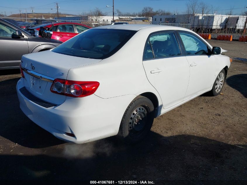 VIN 2T1BU4EEXDC969406 2013 Toyota Corolla, LE no.4