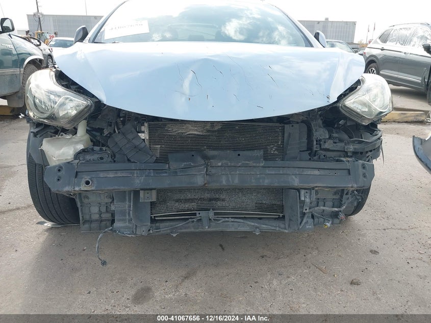 2012 Hyundai Elantra Gls (Ulsan Plant) VIN: KMHDH4AE6CU207495 Lot: 41067656