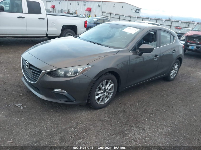 Vin: jm1bm1m73e1217053, lot: 41557710, mazda mazda3 i grand touring 20142