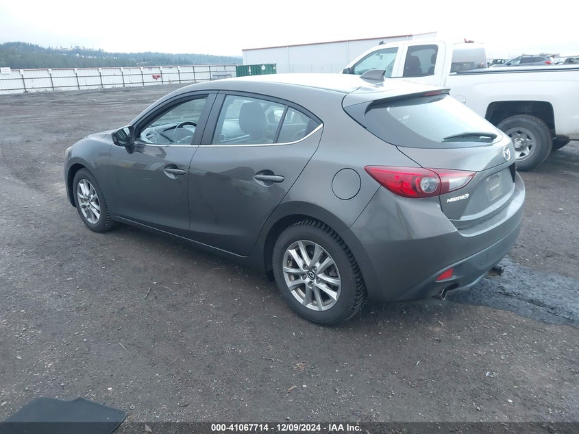 Vin: jm1bm1m73e1217053, lot: 41557710, mazda mazda3 i grand touring 20143