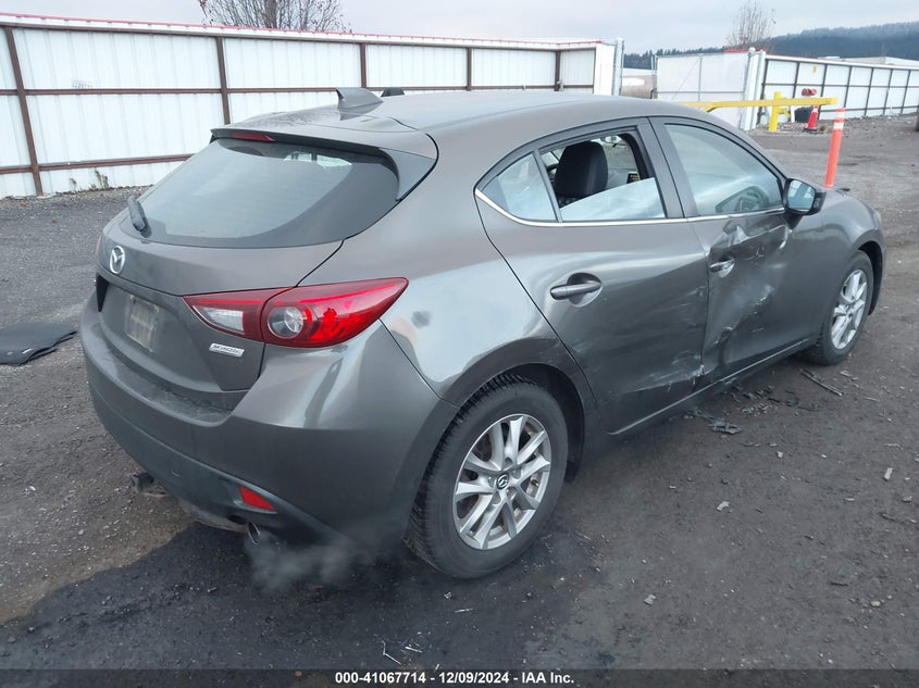 Vin: jm1bm1m73e1217053, lot: 41557710, mazda mazda3 i grand touring 20144