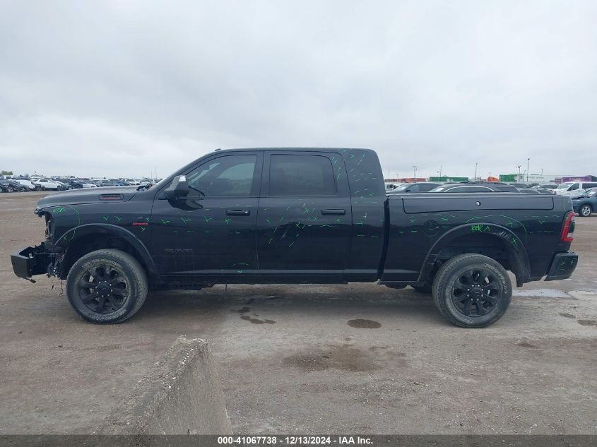 2020 Ram 2500 Laramie 4X4 6'4 Box VIN: 3C6UR5NL3LG229254 Lot: 41067738