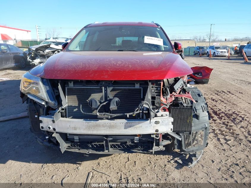 2017 Nissan Pathfinder Sv VIN: 5N1DR2MM8HC664097 Lot: 41067748