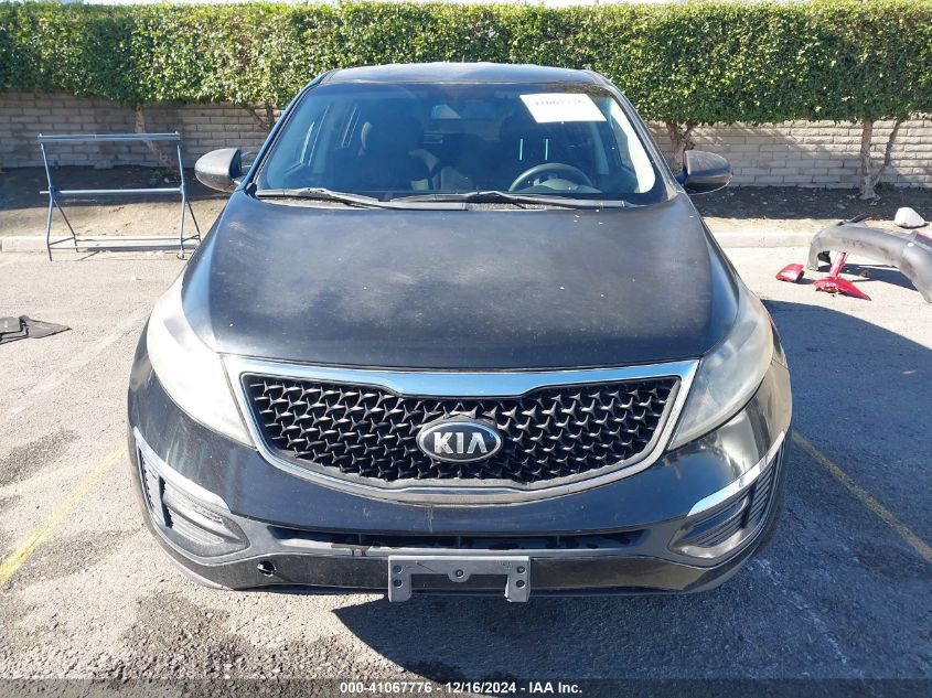 2016 Kia Sportage Lx VIN: KNDPB3AC8G7836644 Lot: 41067776