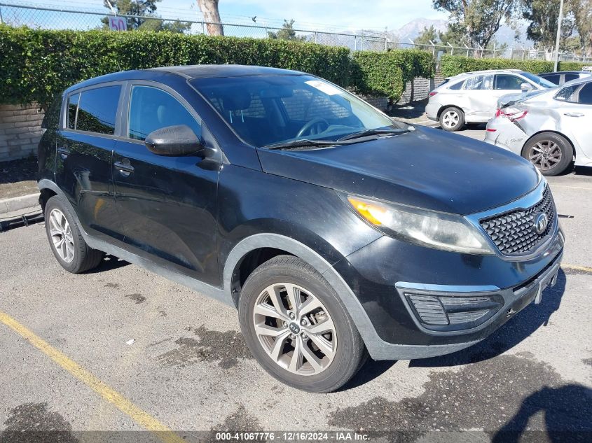 VIN KNDPB3AC8G7836644 2016 KIA Sportage, LX no.1