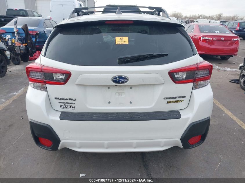 2021 Subaru Crosstrek Sport VIN: JF2GTHSC2MH244110 Lot: 41067797