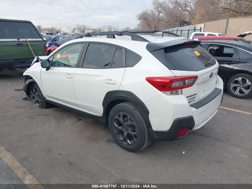 VIN JF2GTHSC2MH244110 2021 Subaru Crosstrek, Sport no.3