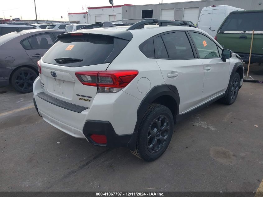 VIN JF2GTHSC2MH244110 2021 Subaru Crosstrek, Sport no.4