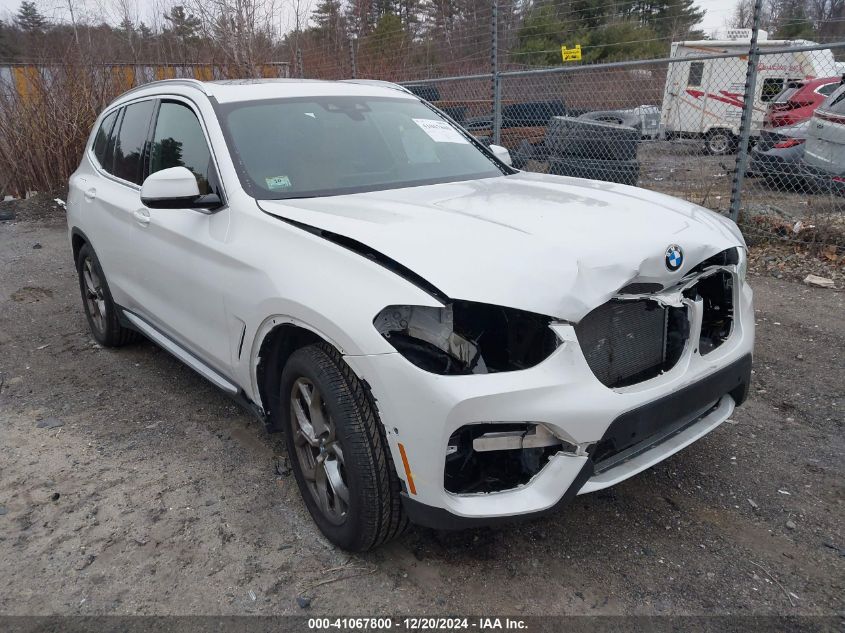 VIN 5UXTS1C09M9H30310 2021 BMW X3 Phev, Xdrive30E no.1