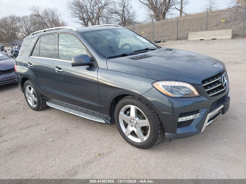 VIN 4JGDA5HBXEA395464 2014 Mercedes-Benz ML 350, 4M... no.1