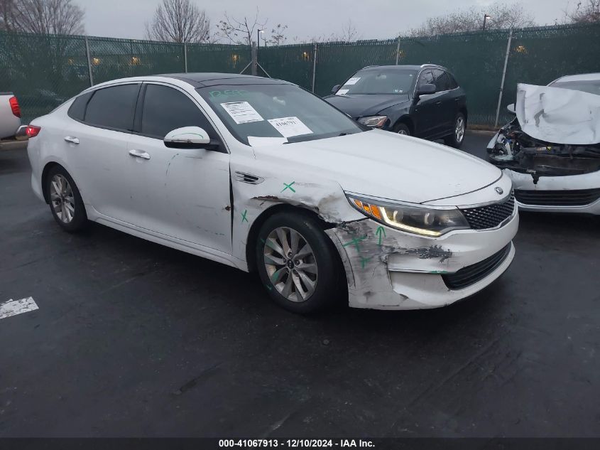 VIN 5XXGU4L31GG103968 2016 KIA OPTIMA no.6