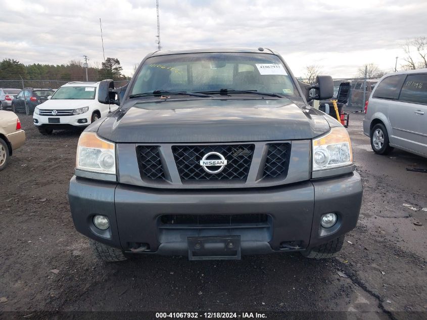 2011 Nissan Titan Pro-4X VIN: 1N6AA0EC0BN323262 Lot: 41067932