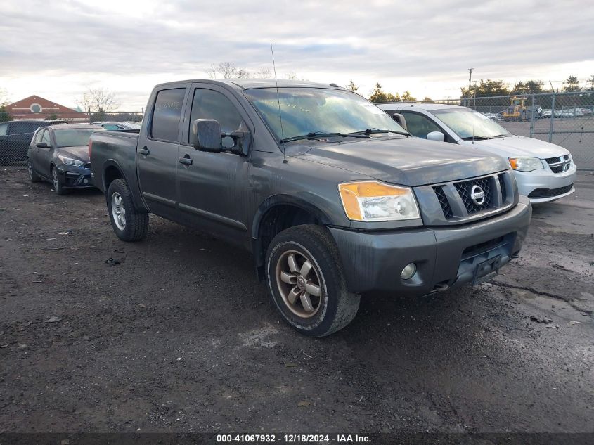 2011 Nissan Titan Pro-4X VIN: 1N6AA0EC0BN323262 Lot: 41067932