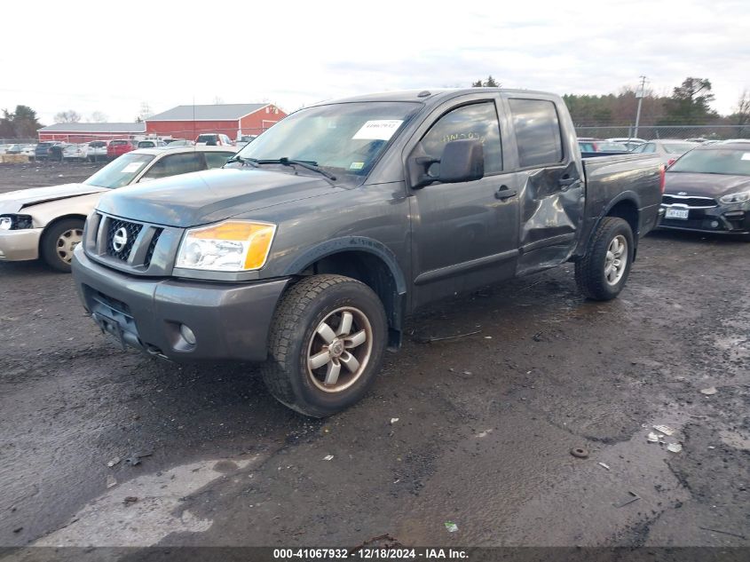 2011 Nissan Titan Pro-4X VIN: 1N6AA0EC0BN323262 Lot: 41067932