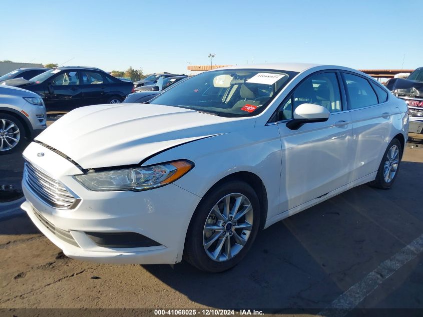 2017 FORD FUSION SE - 3FA6P0H7XHR356089