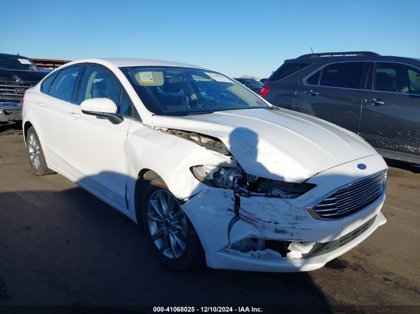 2017 FORD FUSION SE - 3FA6P0H7XHR356089