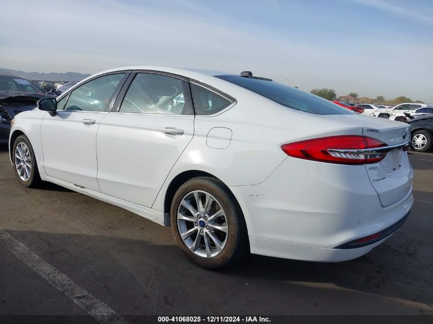 VIN 3FA6P0H7XHR356089 2017 Ford Fusion, SE no.3