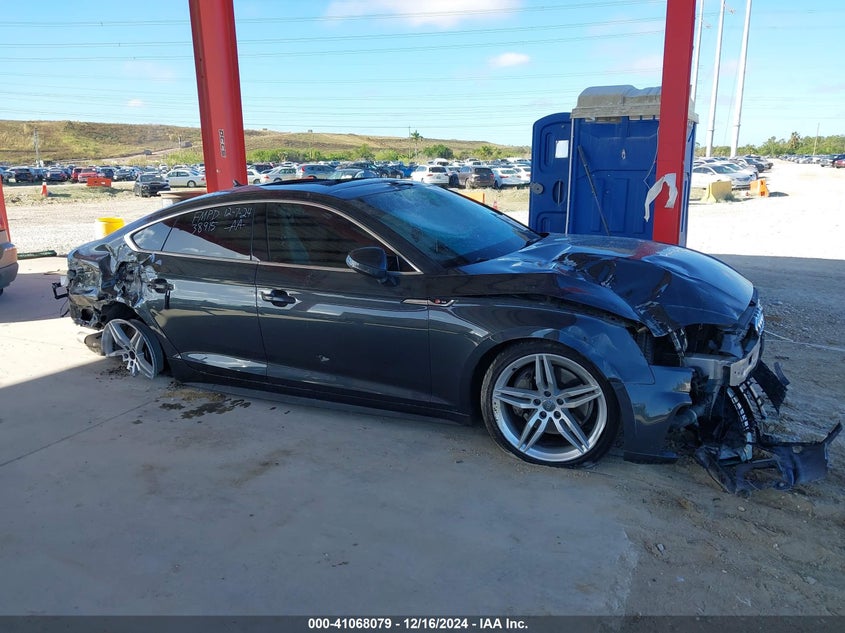 2018 Audi A5 2.0T Premium VIN: WAUENCF56JA029538 Lot: 41068079