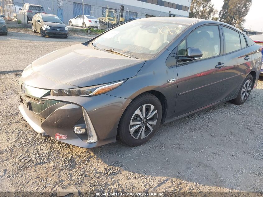 VIN JTDKARFP1H3060992 2017 Toyota Prius, Prime Adva... no.2