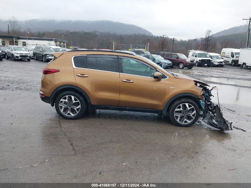 2020 Kia Sportage Ex VIN: KNDPNCAC4L7632618 Lot: 41068157