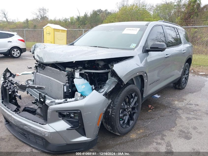 VIN 1GNERGKS6RJ188282 2024 Chevrolet Traverse, Fwd Lt no.2