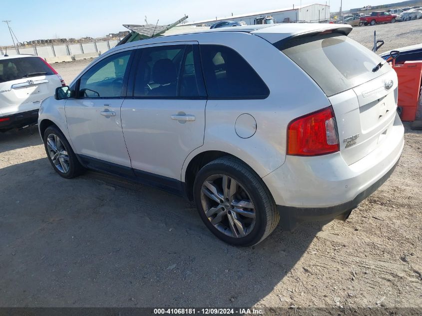 VIN 2FMDK3J91DBC92591 2013 Ford Edge, Sel no.3