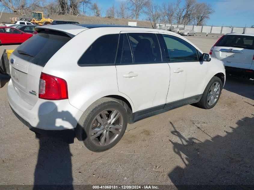 VIN 2FMDK3J91DBC92591 2013 Ford Edge, Sel no.4