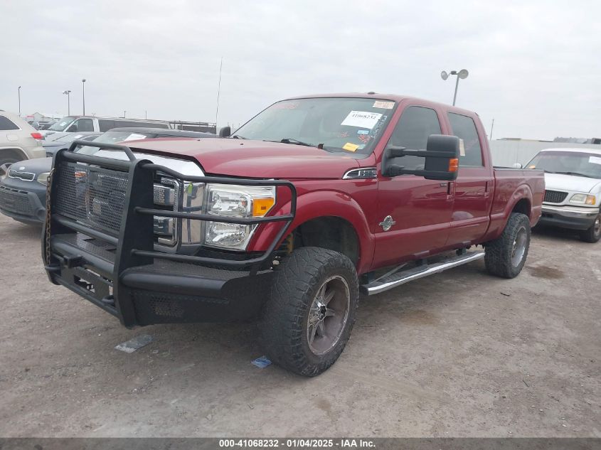 2015 Ford F-250 Lariat VIN: 1FT7W2BT6FED53290 Lot: 41068232