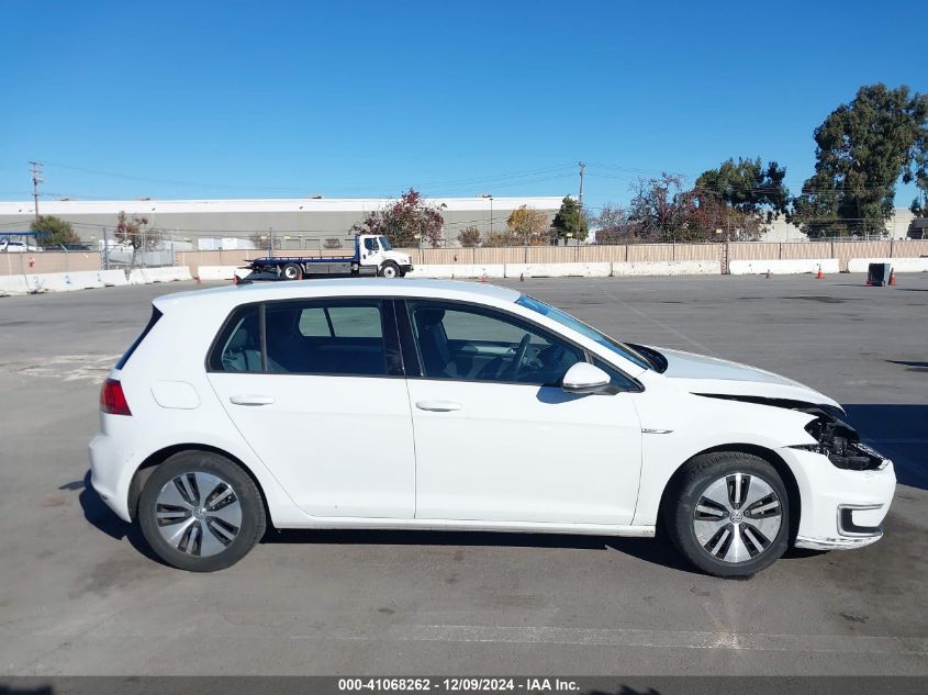 VIN WVWKP7AUXGW914455 2016 Volkswagen E-Golf, SE no.14