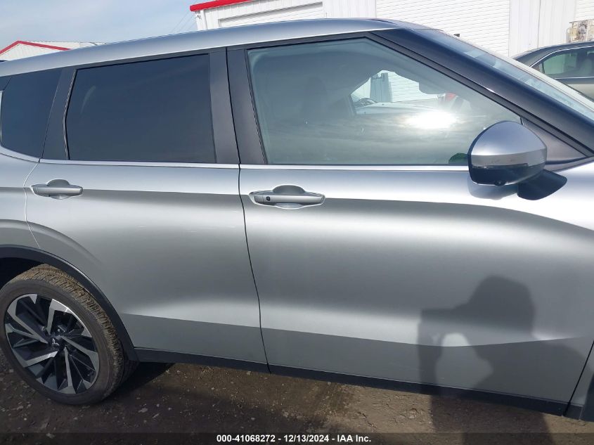 2022 Mitsubishi Outlander Se 2.5 2Wd VIN: JA4J3UA82NZ045560 Lot: 41068272