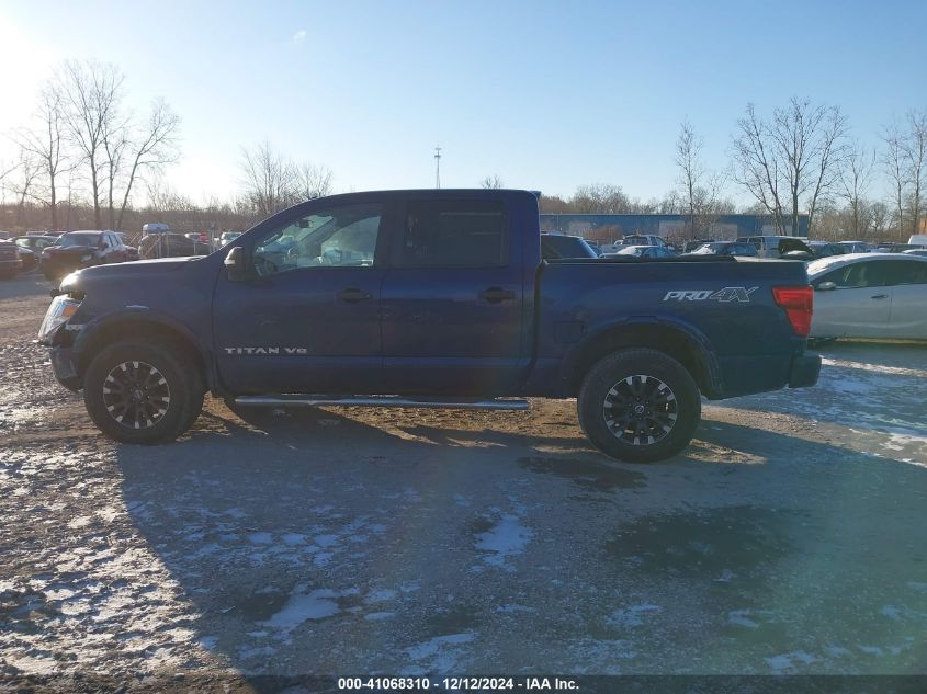 2019 Nissan Titan Pro-4X VIN: 1N6AA1E54KN516554 Lot: 41068310