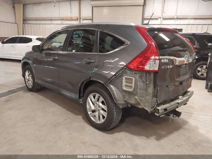 VIN 5J6RM4H70FL060916 2015 Honda CR-V, Ex-L no.3