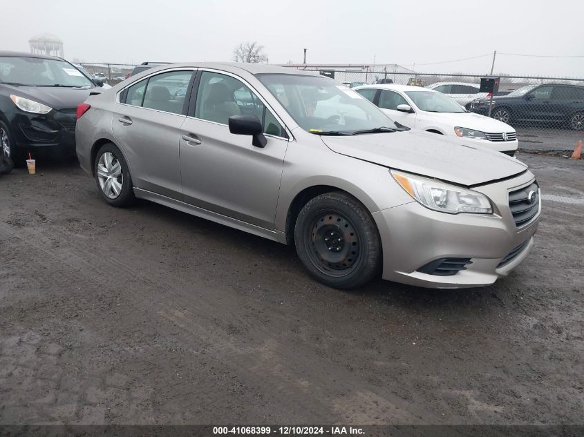 VIN 4S3BNAA68F3024170 2015 Subaru Legacy, 2.5I no.1