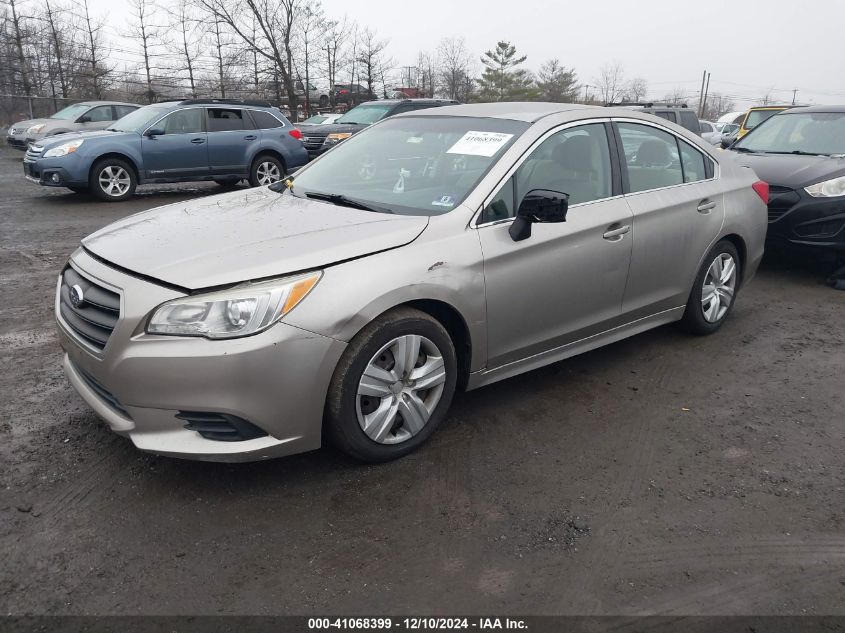 VIN 4S3BNAA68F3024170 2015 Subaru Legacy, 2.5I no.2