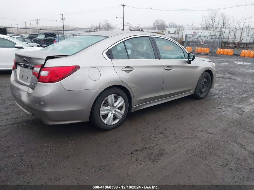 VIN 4S3BNAA68F3024170 2015 Subaru Legacy, 2.5I no.4