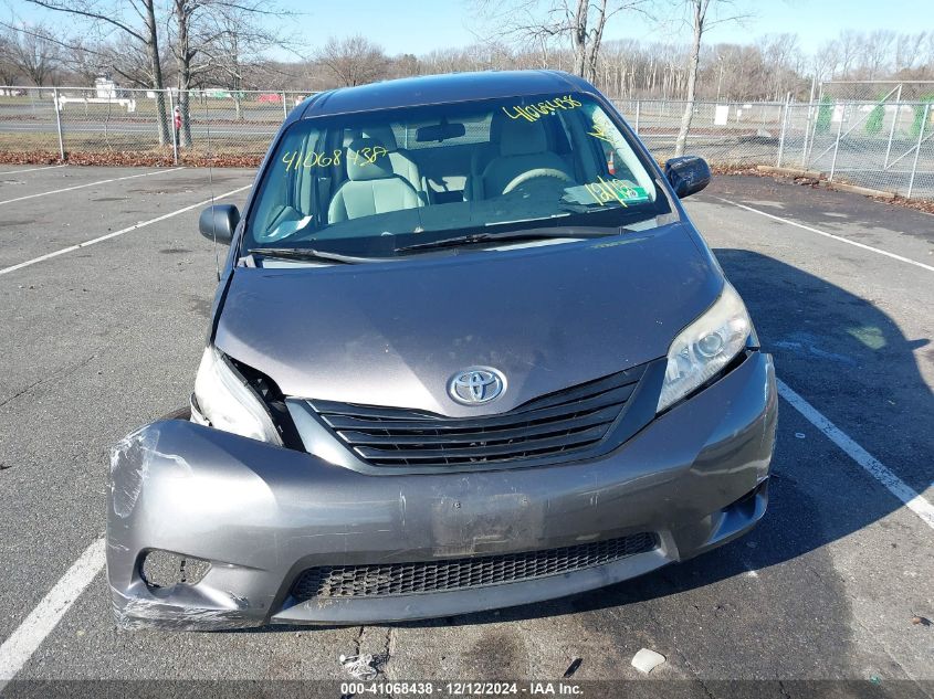 VIN 5TDZK3DC8DS286853 2013 Toyota Sienna, L V6 7 Pa... no.12