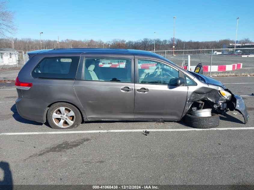 VIN 5TDZK3DC8DS286853 2013 Toyota Sienna, L V6 7 Pa... no.13