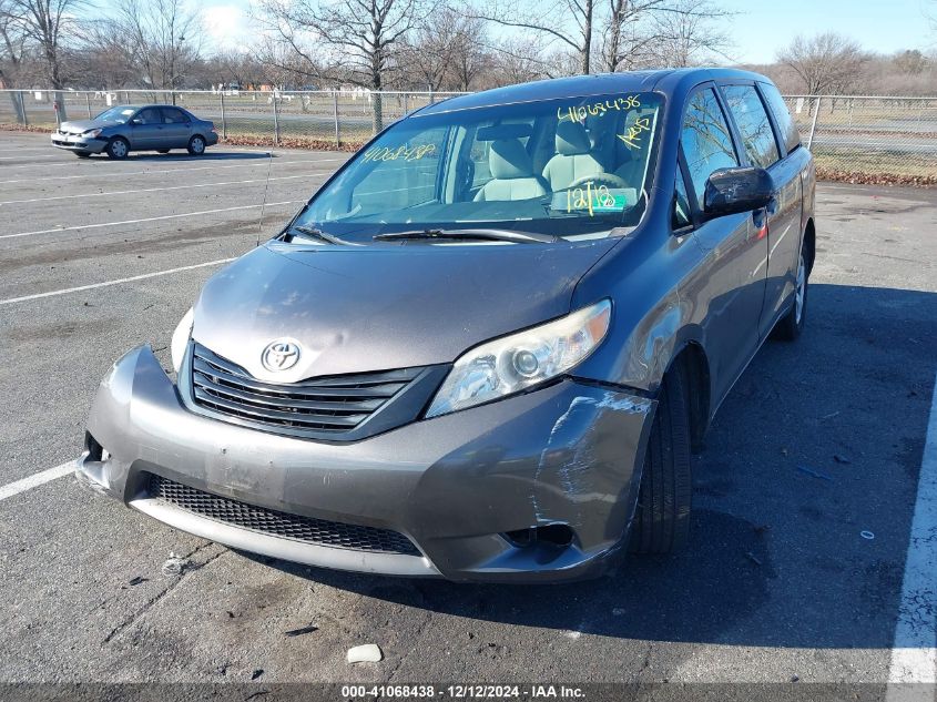 VIN 5TDZK3DC8DS286853 2013 Toyota Sienna, L V6 7 Pa... no.2