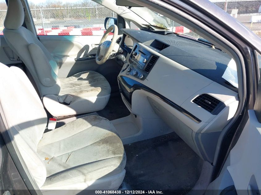 VIN 5TDZK3DC8DS286853 2013 Toyota Sienna, L V6 7 Pa... no.5