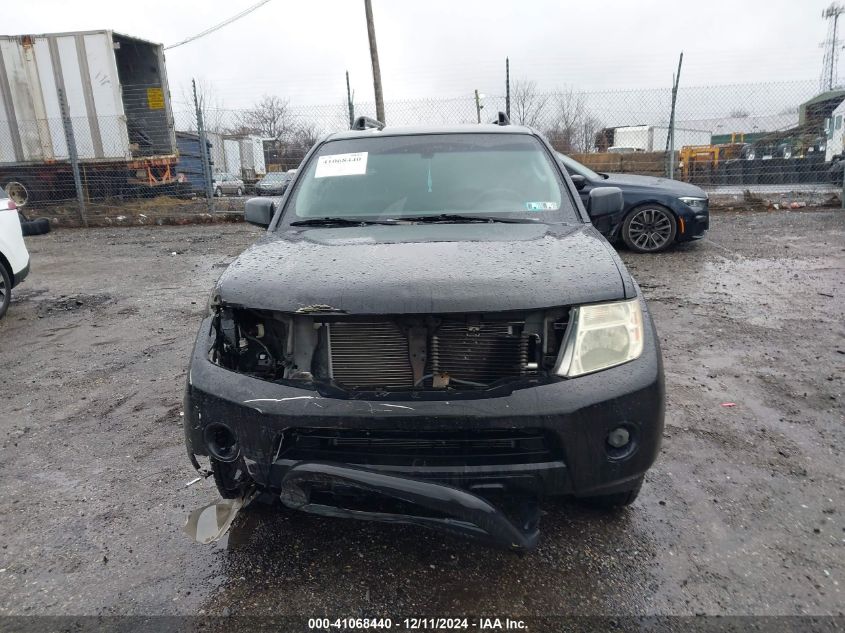 2010 Nissan Pathfinder S VIN: 5N1AR1NB5AC605010 Lot: 41068440