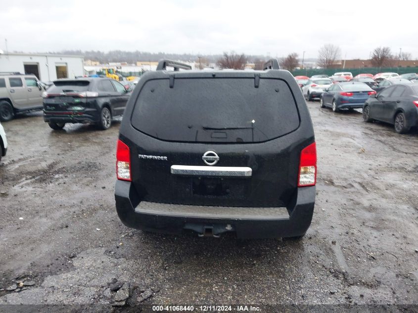 2010 Nissan Pathfinder S VIN: 5N1AR1NB5AC605010 Lot: 41068440