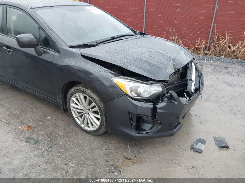 2012 Subaru Impreza 2.0I Premium VIN: JF1GJAE65CH004605 Lot: 41068493