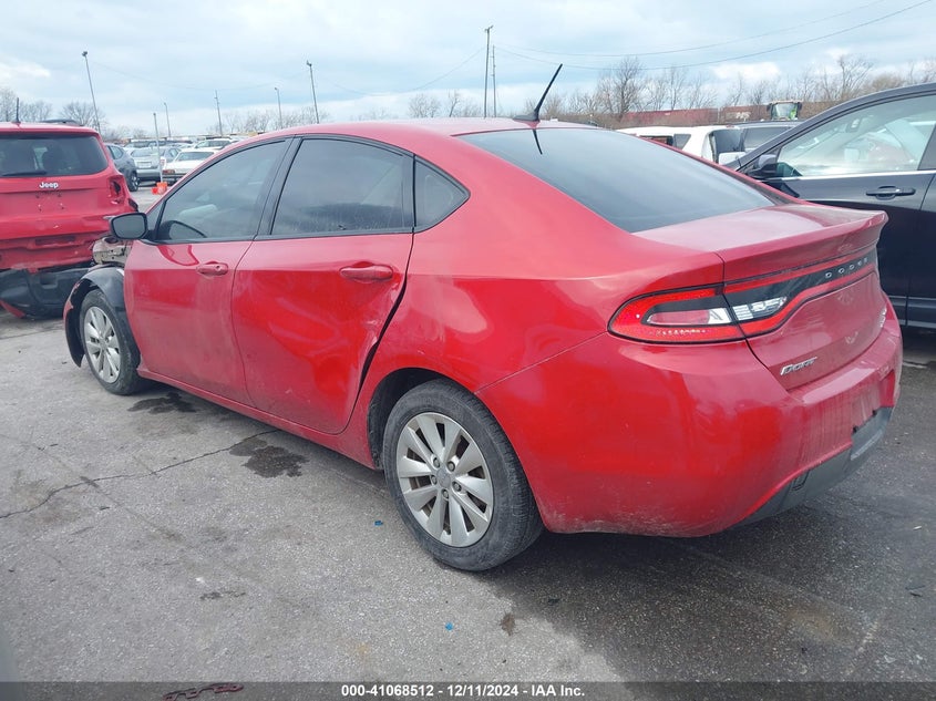 2014 DODGE DART VIN: 1C3CDFBB2ED913477